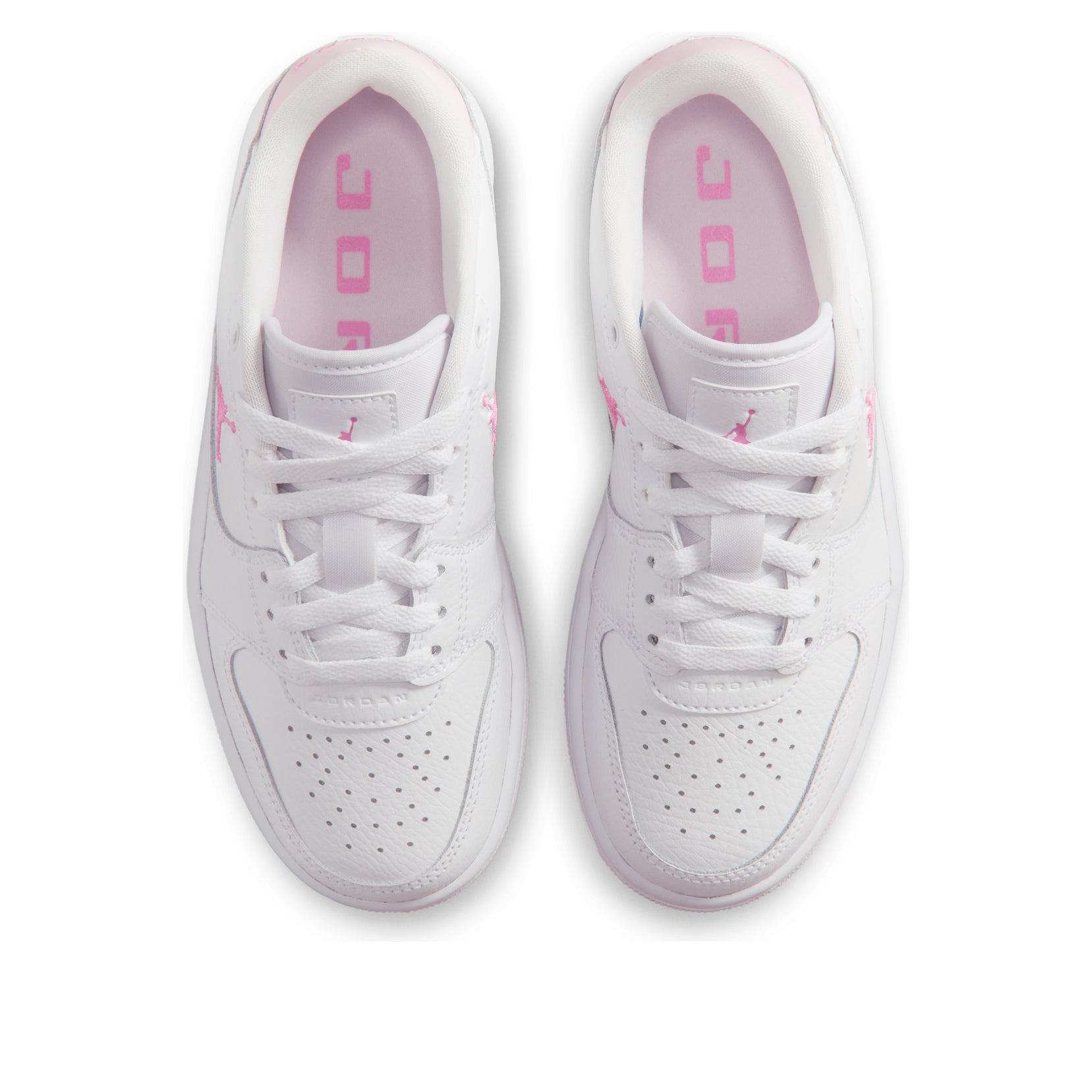 (GS) Air Jordan Court Connect Low 'White Pink Foam' IQ6016-101