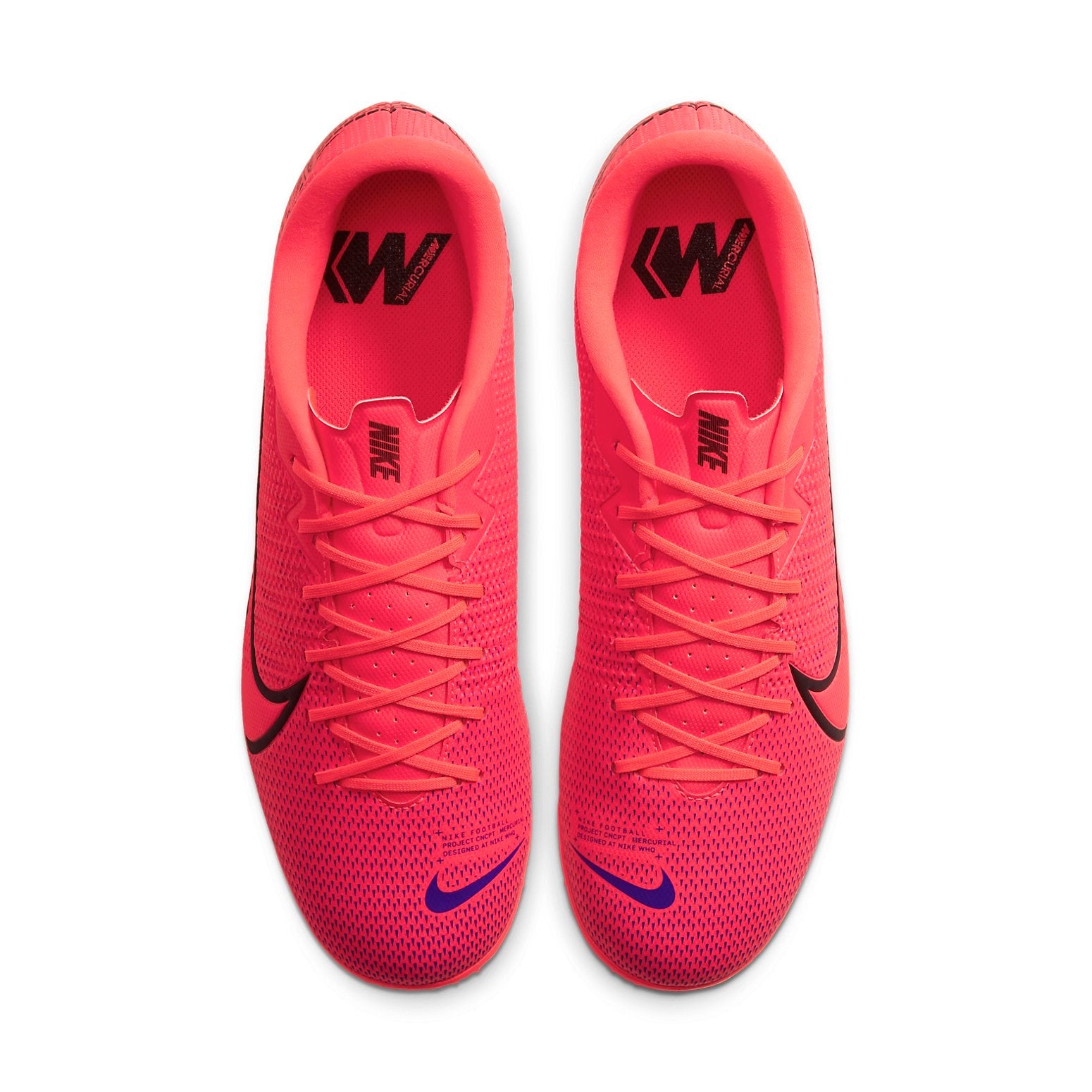 Nike Mercurial Vapor 13 Academy TF Turf 'Dark Red Black' AT7996-606