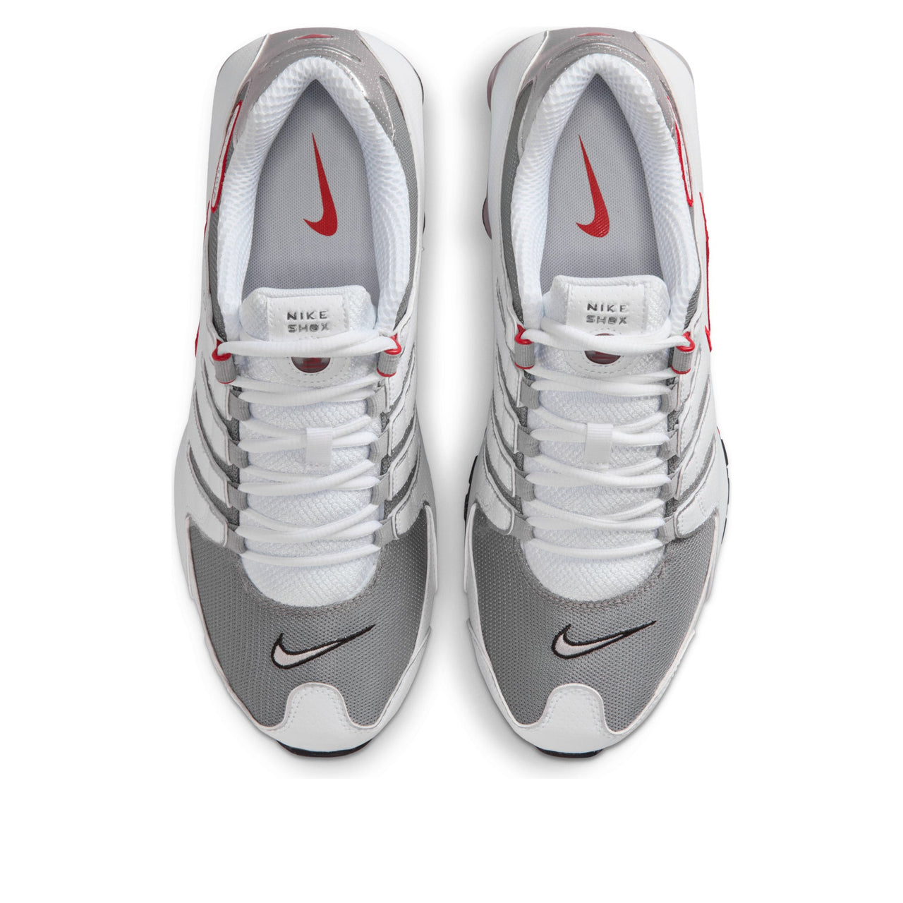 Nike Shox NZ 'White Sport Red Cool Grey' 378341-104