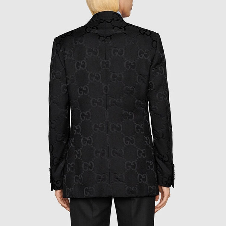 Gucci Jumbo GG Canvas Jacket 'Black' 680759-ZAHT6-1000