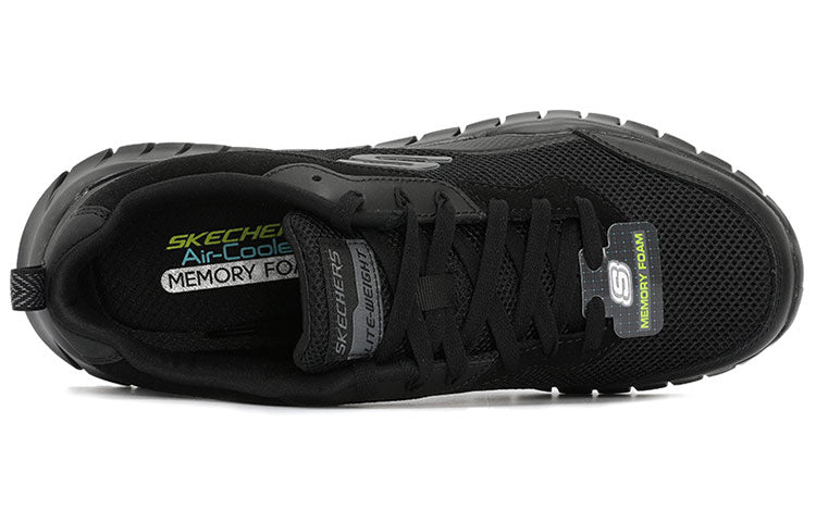 Skechers Sport Overhaul Low Running Shoes Black 232046-BBK
