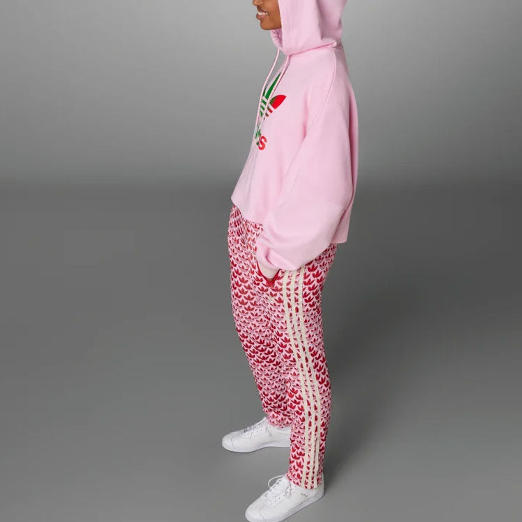 (WMNS) adidas Originals Adicolor 70s Cropped Hoodie 'Pink' IK7863