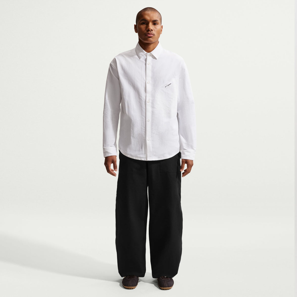 Nike x Jacquemus Long-Sleeve Shirt 'White' HQ6148-100