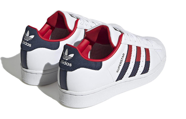 (GS) adidas Superstar J 'Color-Pop Stripes' HQ8728