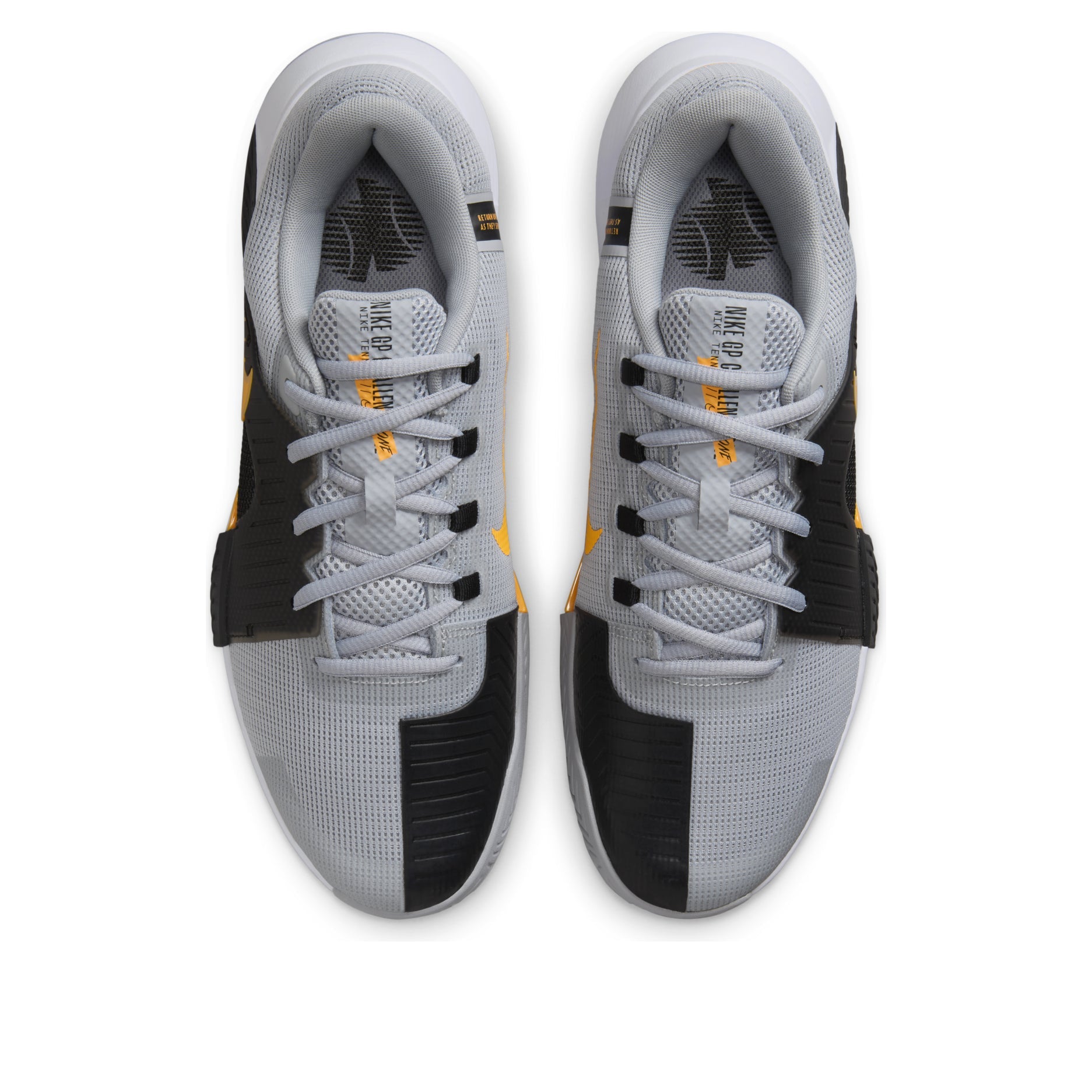 Nike Zoom GP Challenge 1 HC 'Wolf Grey Black White Laser Orange' FB3147-002