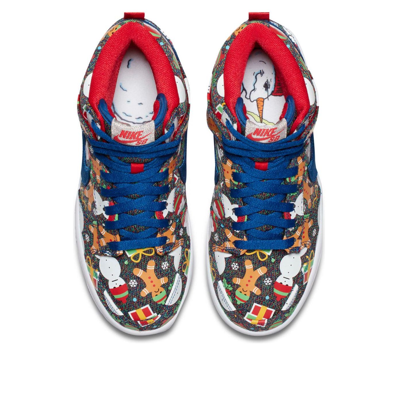 (GS) Nike x Concepts SB Dunk Pro High 'Ugly Christmas Sweater' 2017 AO1559-446