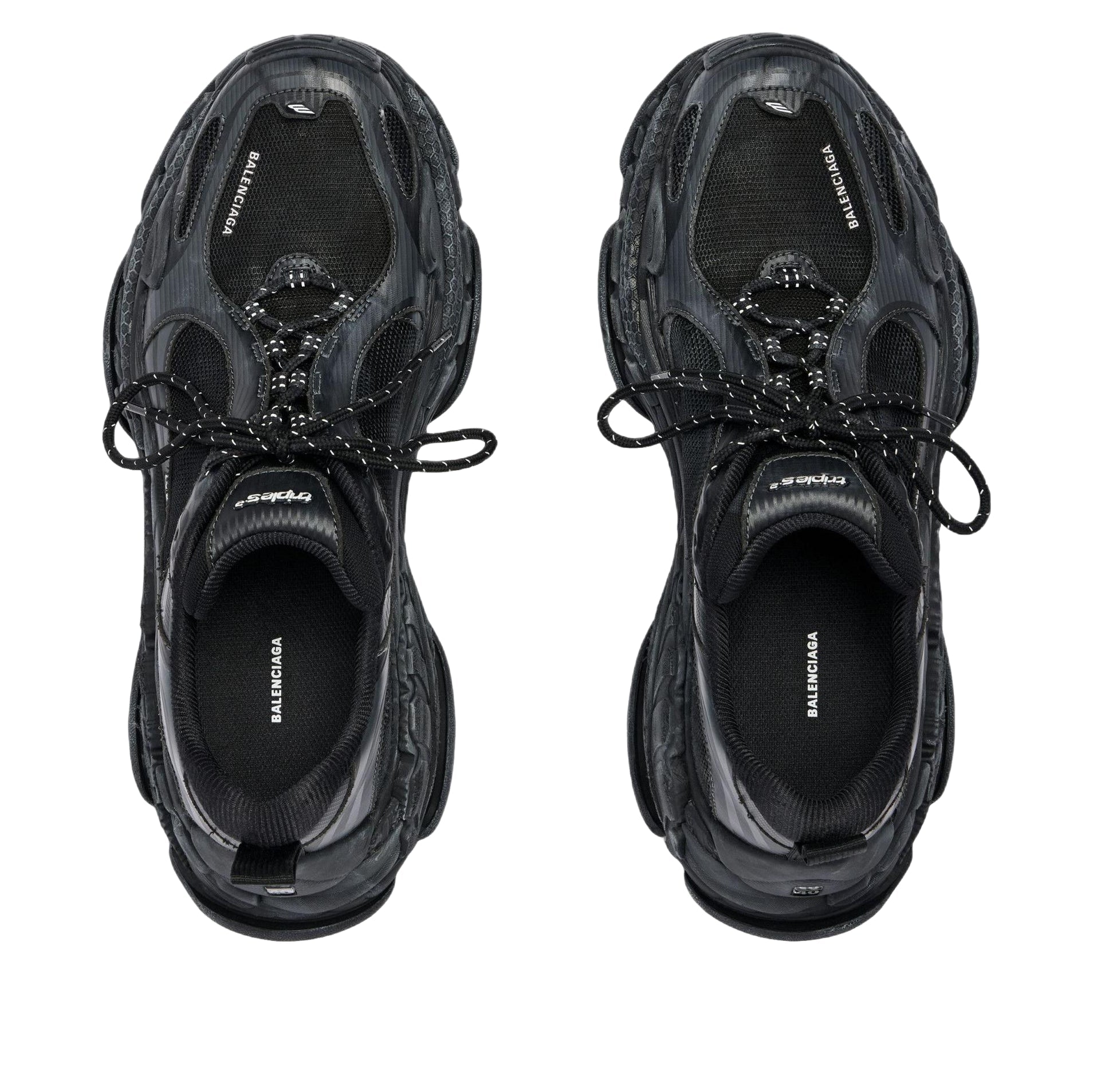 (WMNS) Balenciaga Triple S.2 Sneaker 'Black Dark Grey' 865851WTRS21011