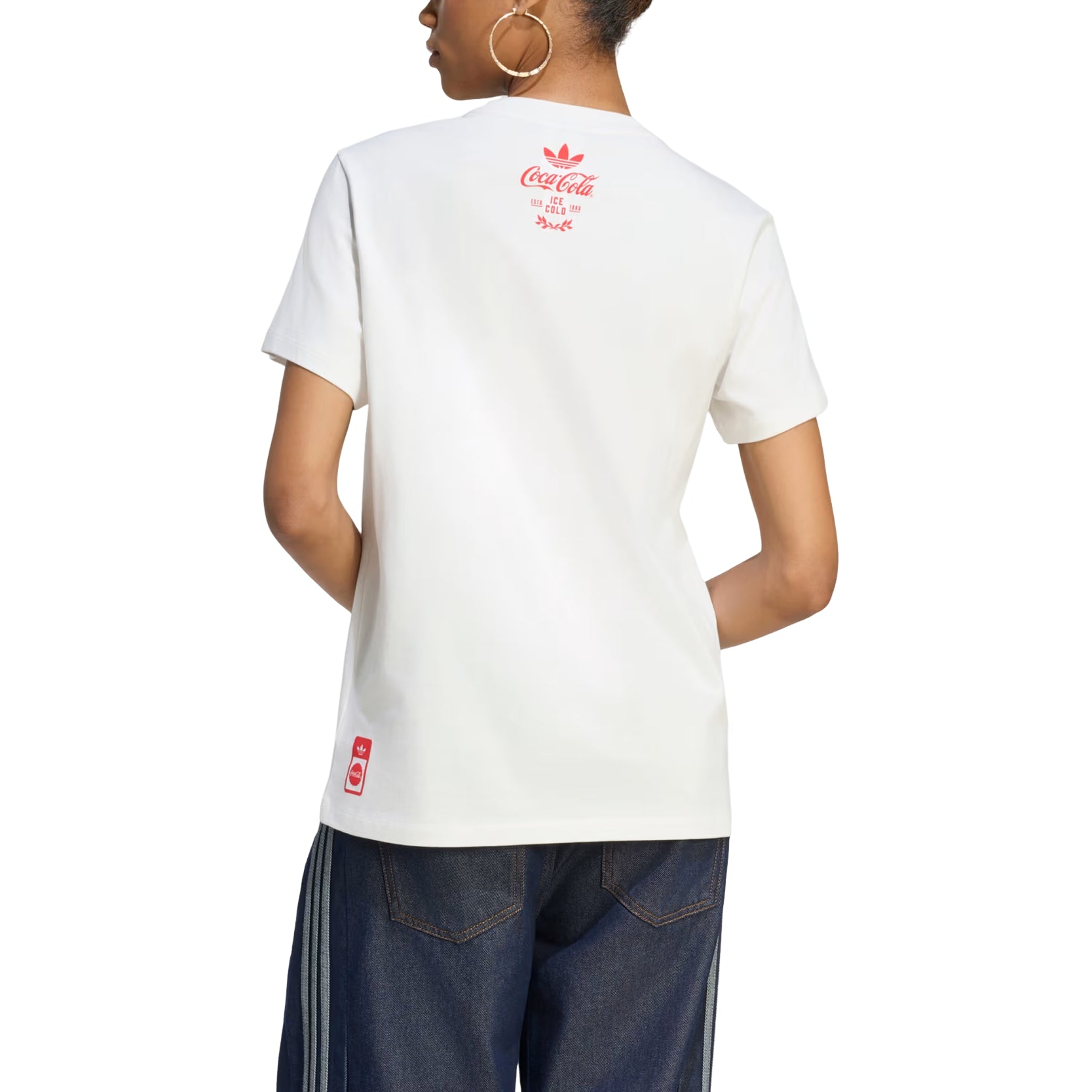 (WMNS) adidas x Coca-Cola Gfx Trefi T-Shirt Asia Sizing 'White' KY7572
