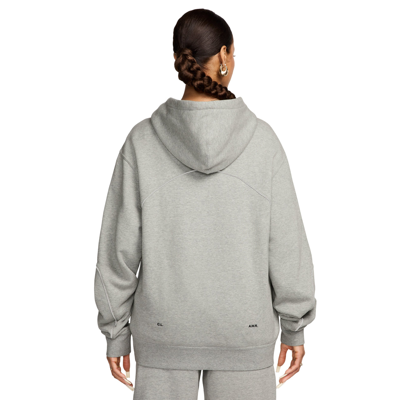 Nike x NOCTA Drake Fleece CS Hoodie Asia Sizing 'Dark Grey Heather' FN7660-063