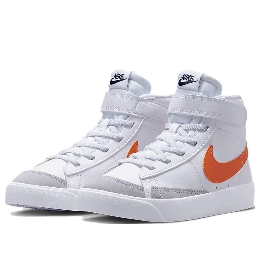 (PS) Nike Blazer Mid '77 'White Orange' DA4087-111