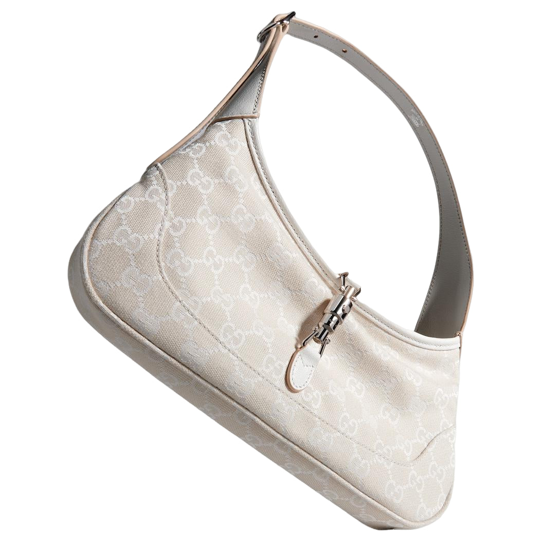 (WMNS) Gucci Jackie Slim Medium Shoulder Bag 'White' 863137-FAFV4-9551