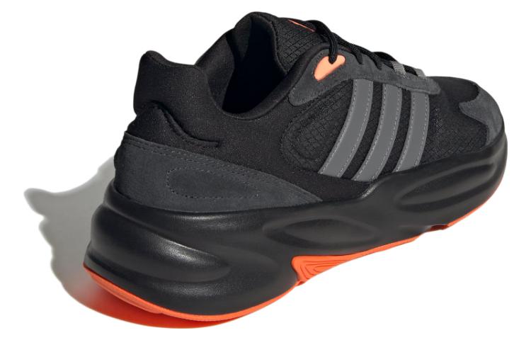adidas Ozelle Cloudfoam Lifestyle Running Shoes 'Black Orange' GX6768