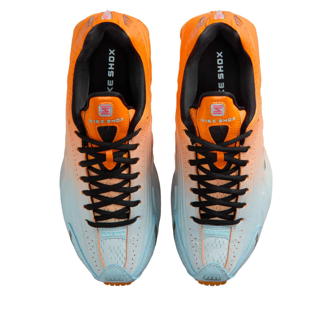 (WMNS) Nike Shox R4 'Vivid Orange Glacier Blue' IH2343-801