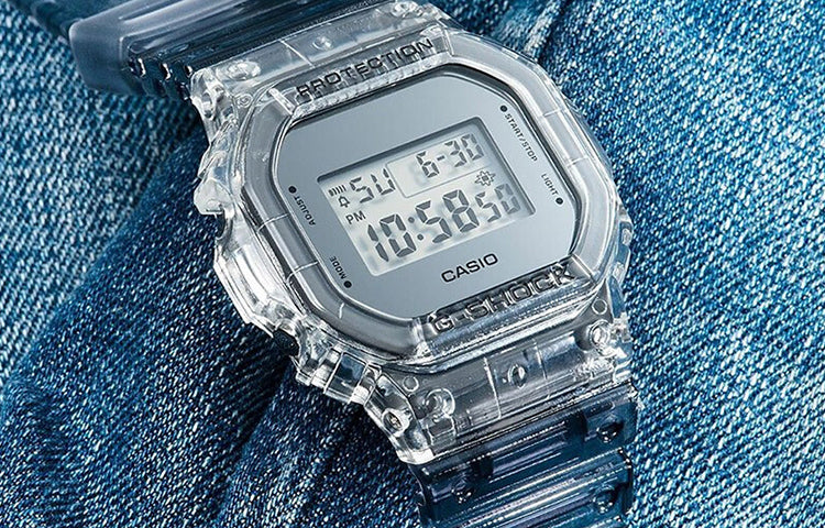 CASIO G-Shock Square 'Silver' DW-5600SK-1PRS