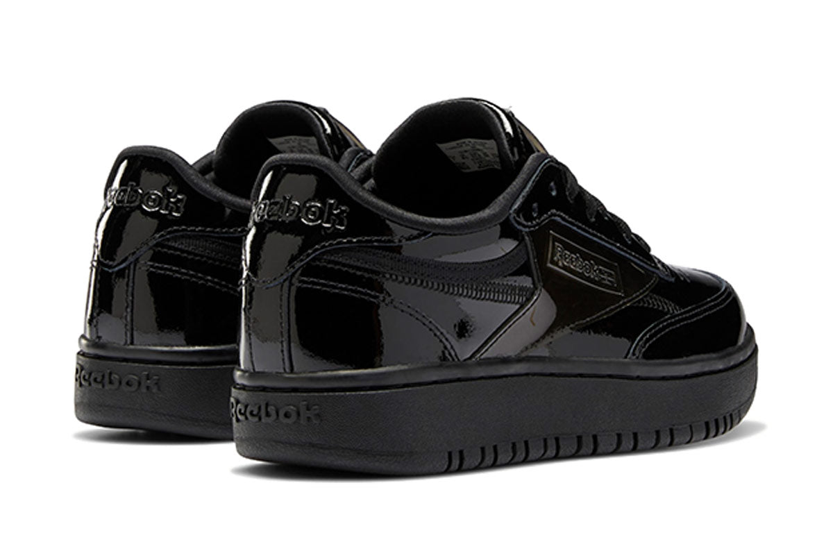 (WMNS) Reebok Cardi B x Coated Club C Double 'Triple Black' H02565