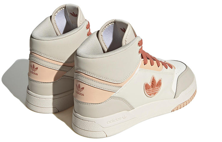 (WMNS) adidas Drop Step XL 'Clear White Brown' HQ6947