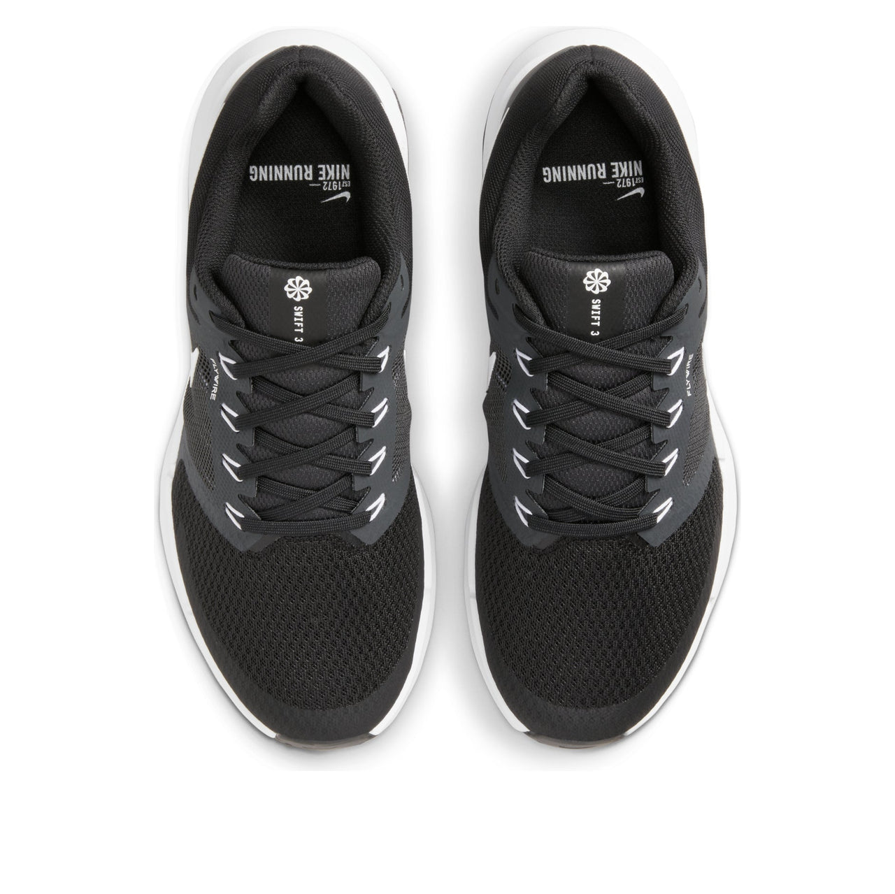(WMNS) Nike Run Swift 3 'Black White' DR2698-002