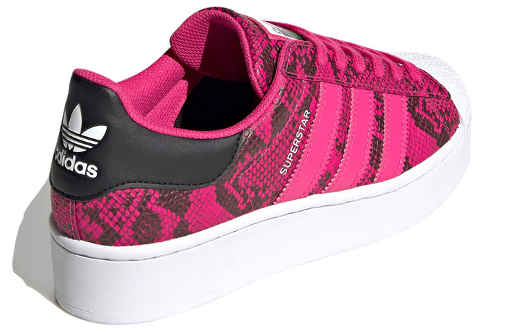 (WMNS) adidas Superstar Bold 'Pink Snakeskin' FW3696