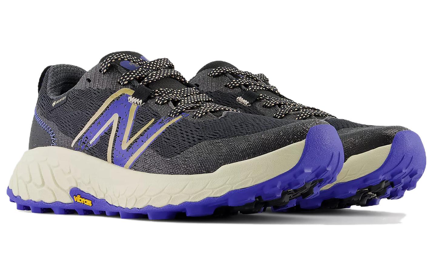 (WMNS) New Balance Fresh Foam X Hierro v7 Gore-Tex Shoes 'Black White Blue' WTHIGK7