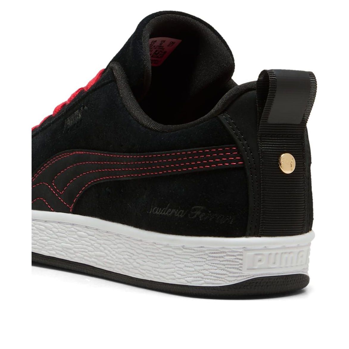 PUMA x Scuderia Ferrari Suede OG 'Black White' 309428-01