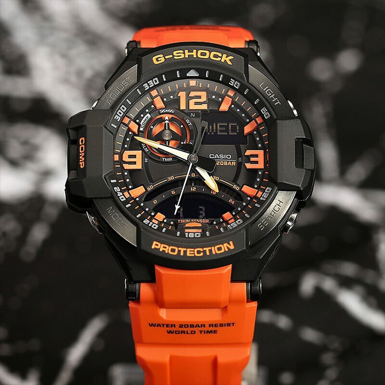 CASIO G-Shock Gravitymaster 'Orange' GA-1000-4A