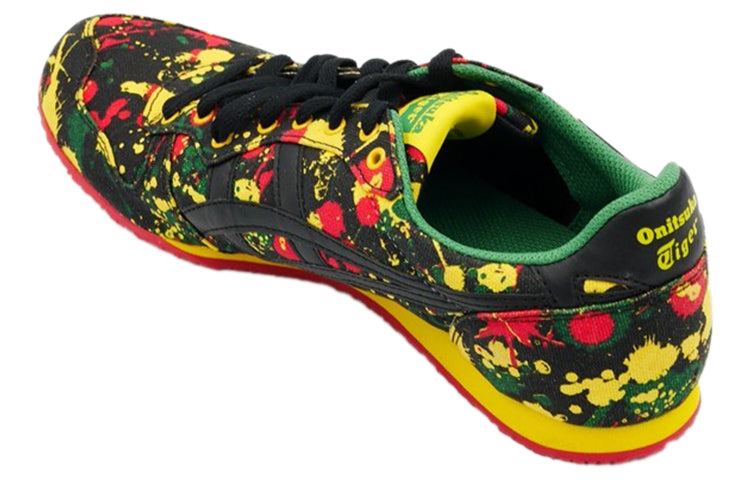 Onitsuka Tiger Serrano 'Black Multicolor Splash' D6L4N-0090