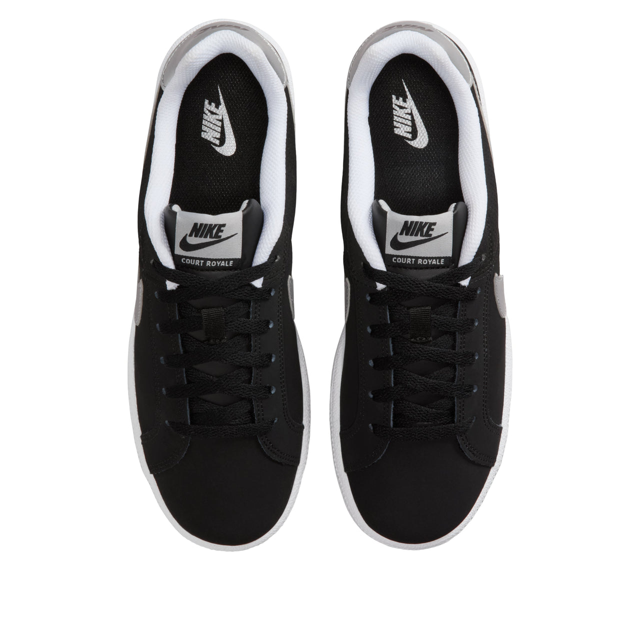 (WMNS) Nike Court Royale 'Black White Metallic Silver' 749867-001
