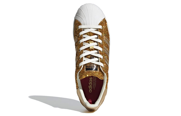 (WMNS) adidas Superstar 'Sparkling Gold' FW8168