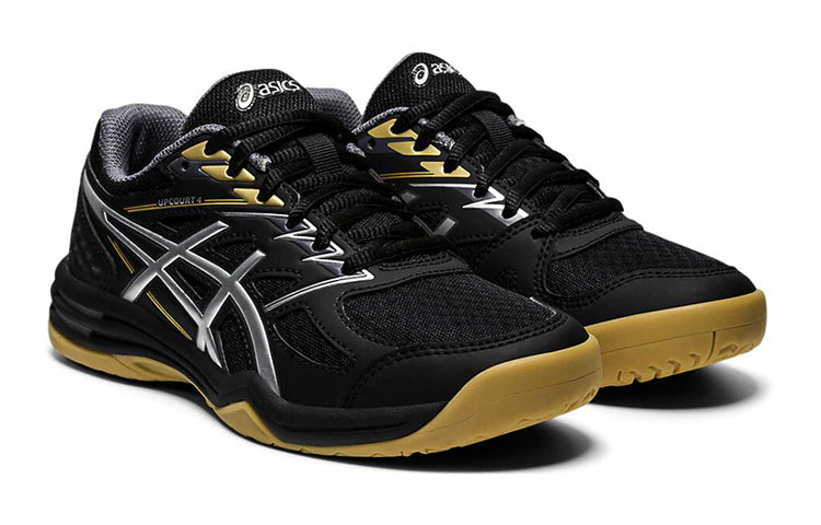 (GS) ASICS Upcourt 4 'Black Pure Silver' 1074A027-001