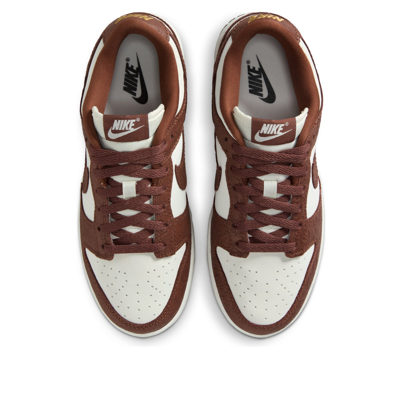 (WMNS) Nike Dunk Low 'Embossed Baroque Sail Fauna Brown' IF3944-100