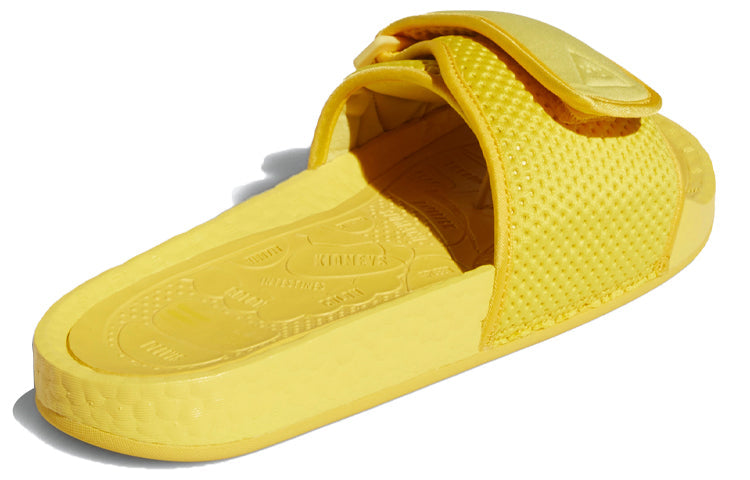 adidas x Pharrell Chancletas Hu Slides 'Bold Gold' H04407