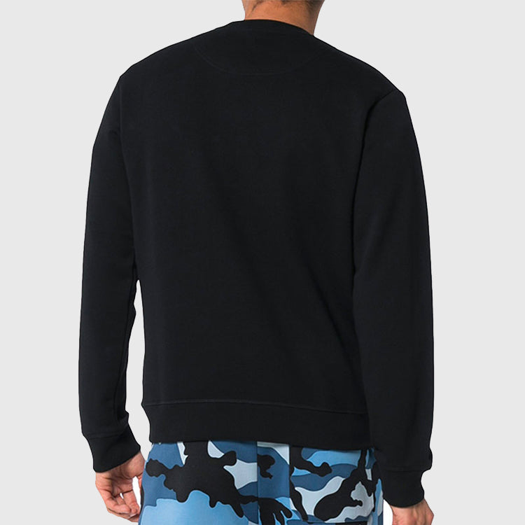 KENZO Tiger Head Embroidered Printing Long Sleeves Sweatshirt 'Black' F865SW0014XA-99