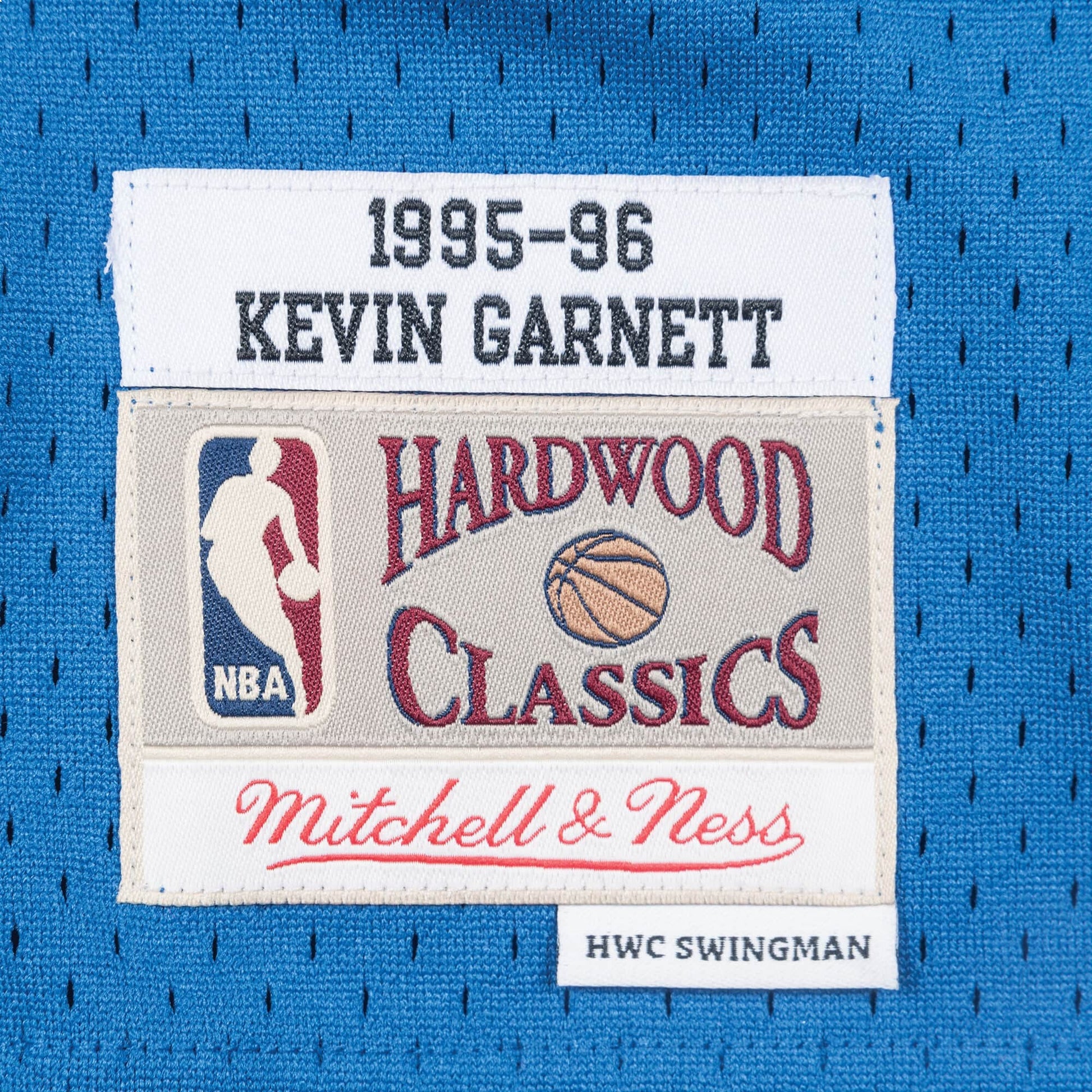 Mitchell & Ness x NBA Minnesota Timberwolves 1995-96 Road Swingman Jersey 'Kevin Garnett 21' SMJYGS18182-MTIROYA95KGA