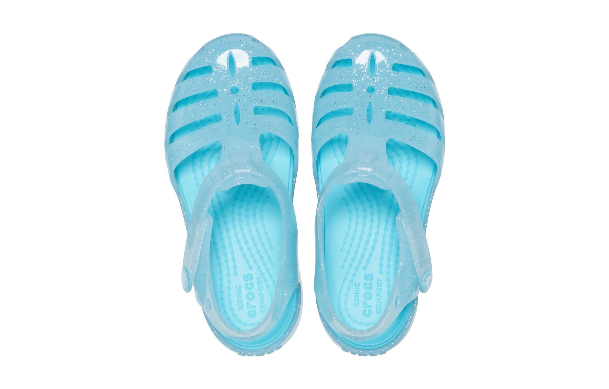 (GS) Crocs Isabella Sandals 'Glitter Blue' 208444-411