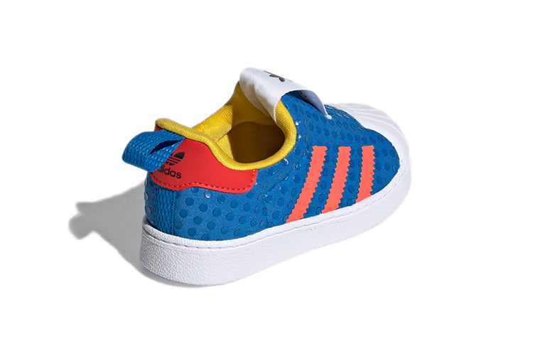 (TD) adidas LEGO x Superstar 360 I 'Shock Blue' H02731