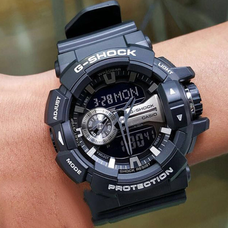 CASIO G-Shock Analog-Digital 'Black' GA-400GB-1A