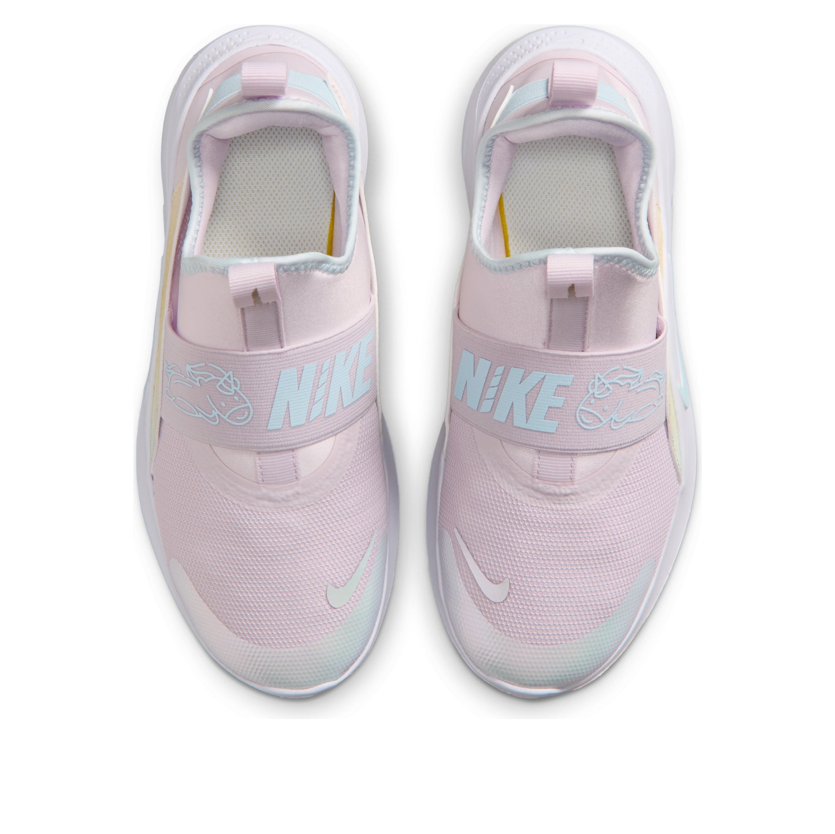 (GS) Nike Flex Runner 4 'Bleached Lilac Glacier Blue' IM7653-500