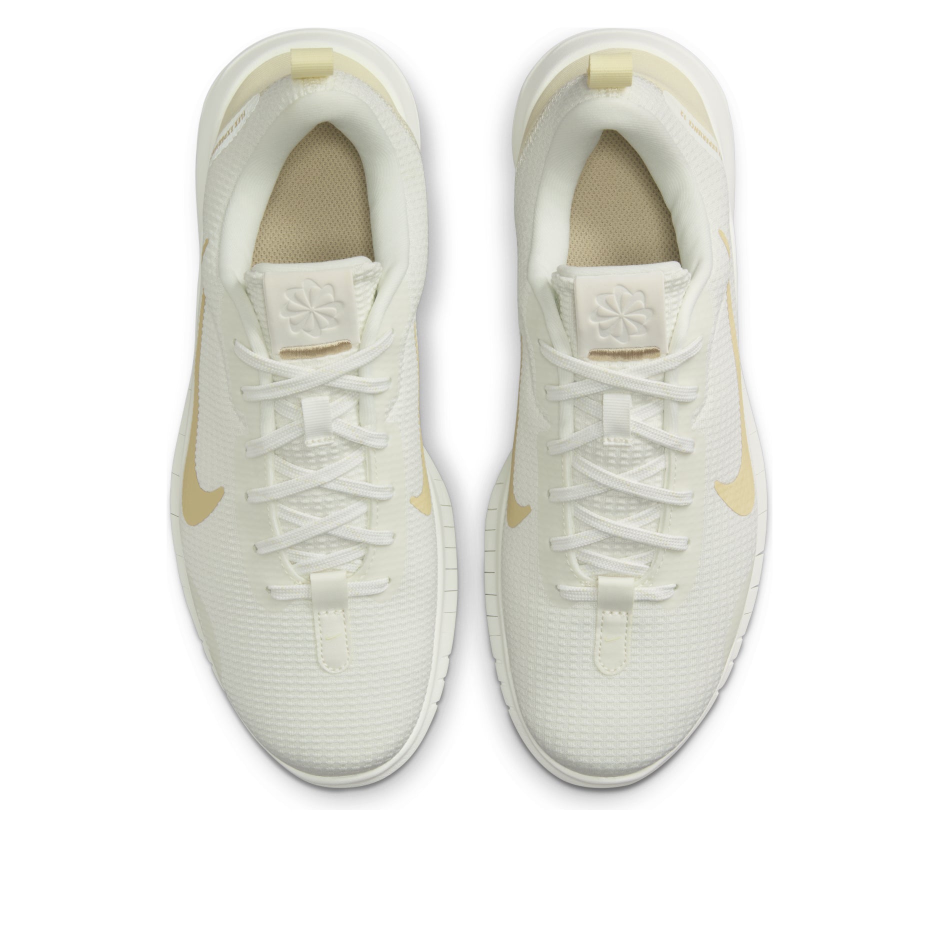 (WMNS) Nike Flex Experience Run 12 'Sail Team Gold' DV0746-104