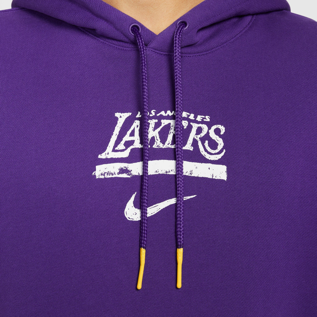 Nike NBA Club Los Angeles Lakers Courtside Premium Hoodie 'Field Purple' IB2303-504