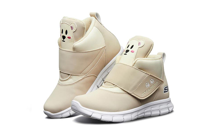 (GS) Skechers Synergy 'Cream Brown' 664104L-NAT
