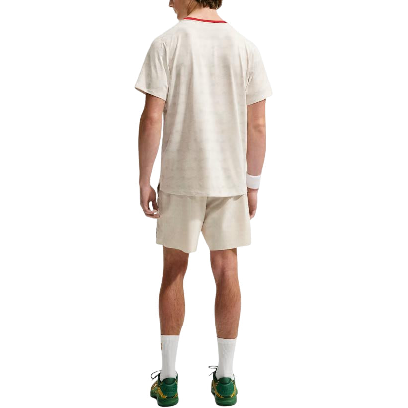 Nike Court Advantage Dri-FIT T-Shirt 'Light Bone Tough Red Black' IM6084-072