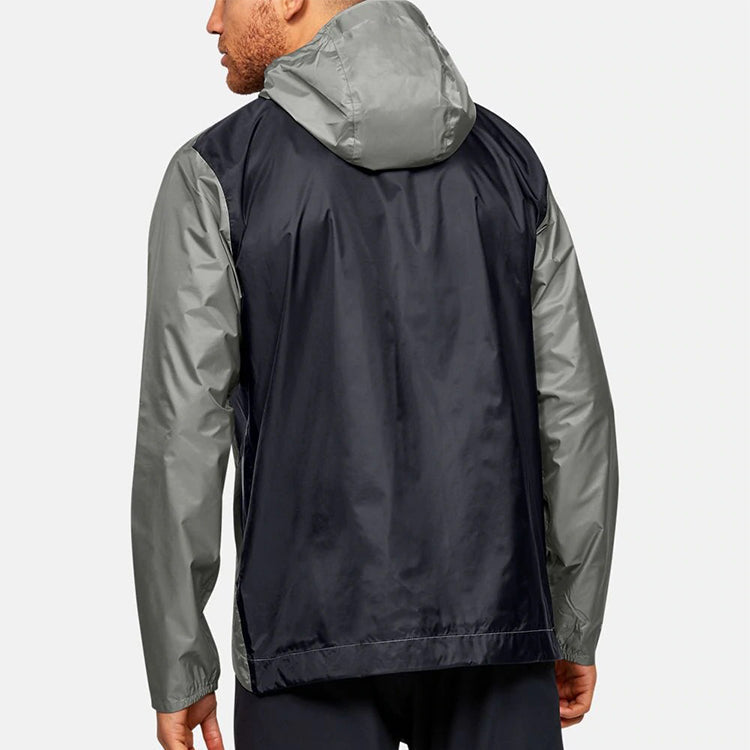 Men's Under Armour Cloudburst Shell Training Sports Jacket Green 1350950-388