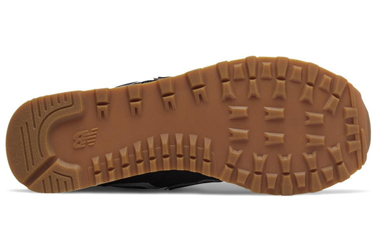 (WMNS) New Balance 574 Black/Brown WL574NMD
