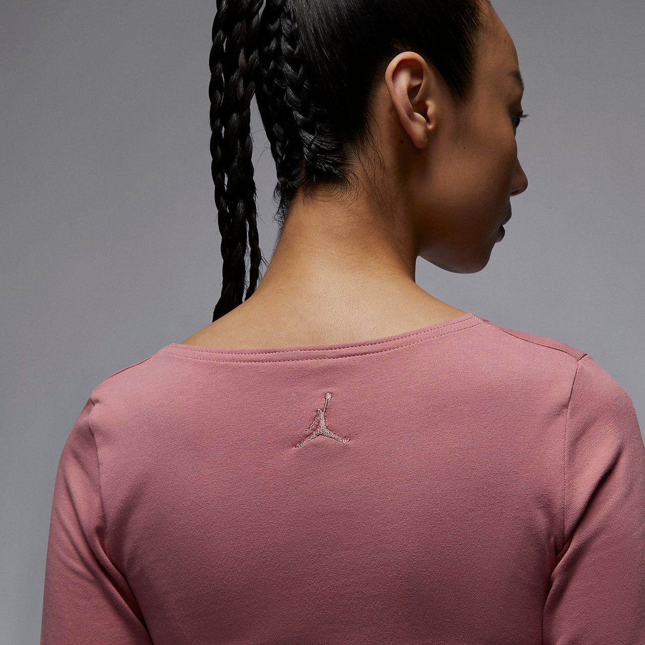(WMNS) Air Jordan Long Sleeve Top 'Pink' FB5201-618