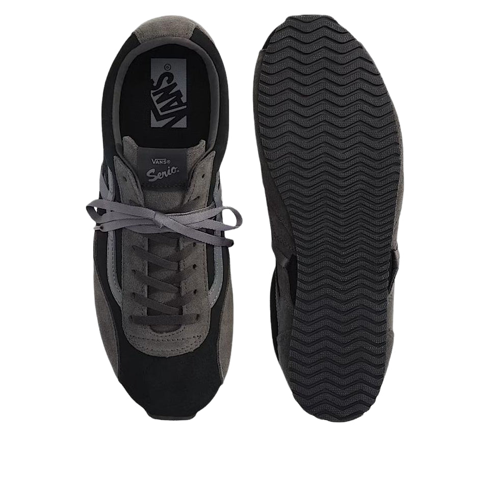 Vans Premium Super Lowpro 'Elevated Suede Black Dark Gray' VN000EHNGAP