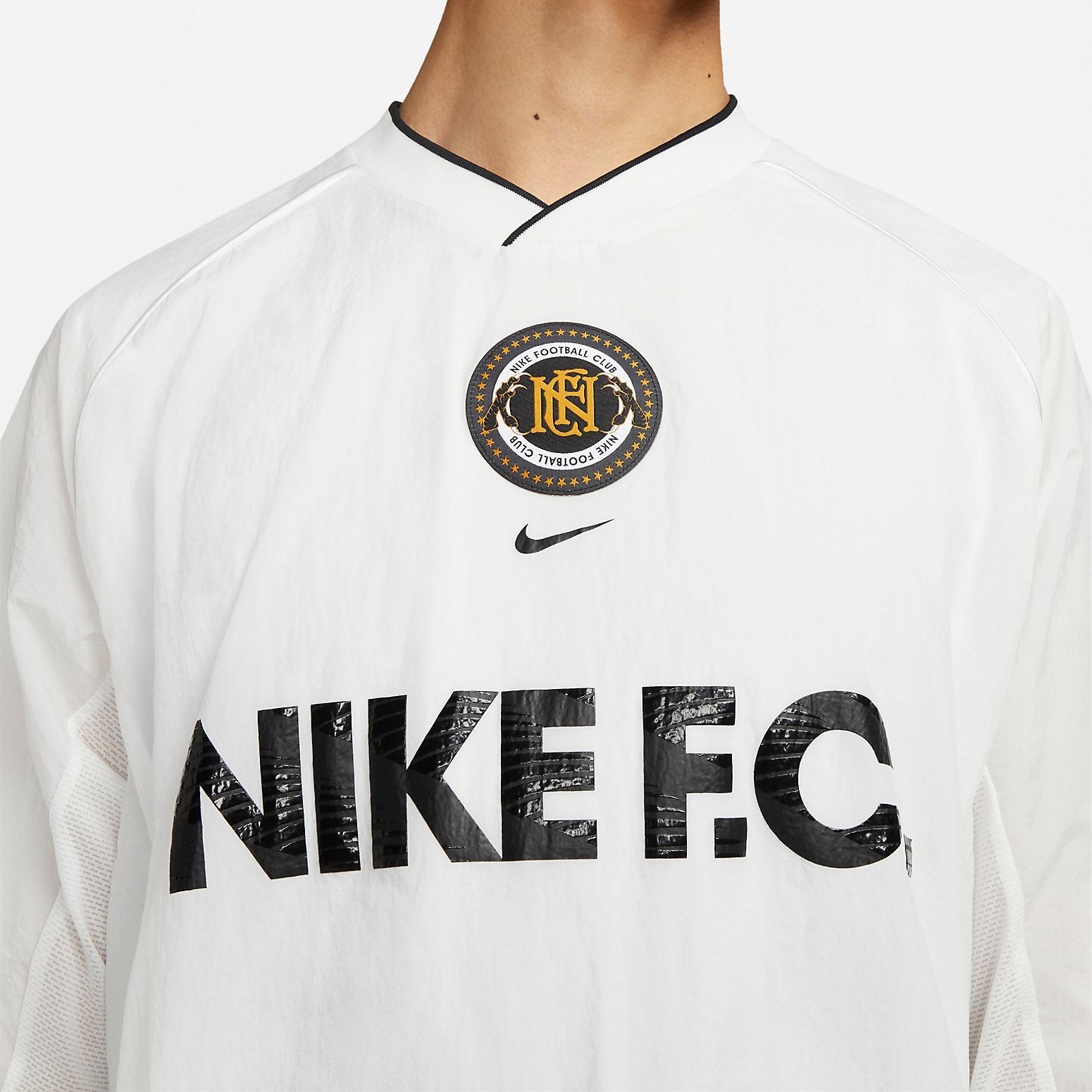 Nike FC Repel Soccer Crew Hoodie 'White' DQ5040-121