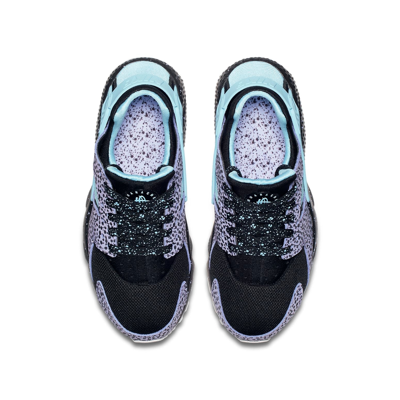 (GS) Nike Air Huarache Run Pinnacle Qs 'Black Blue Purple' AJ3690-001