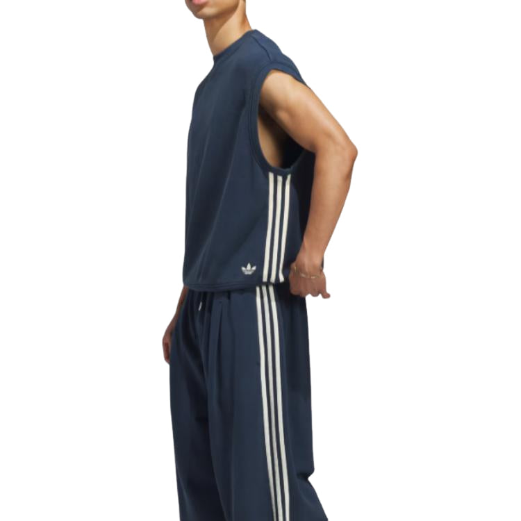 adidas Trefoil Vest Asia Sizing 'Night Indigo' KT7890