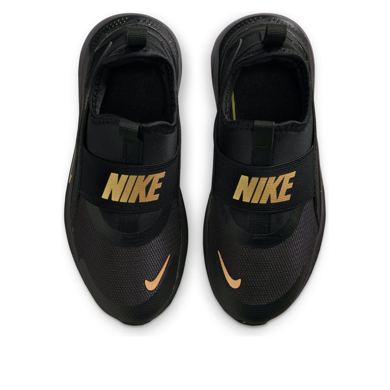 (PS) Nike Flex Runner 4 'Black Metallic Gold' IM6736-001