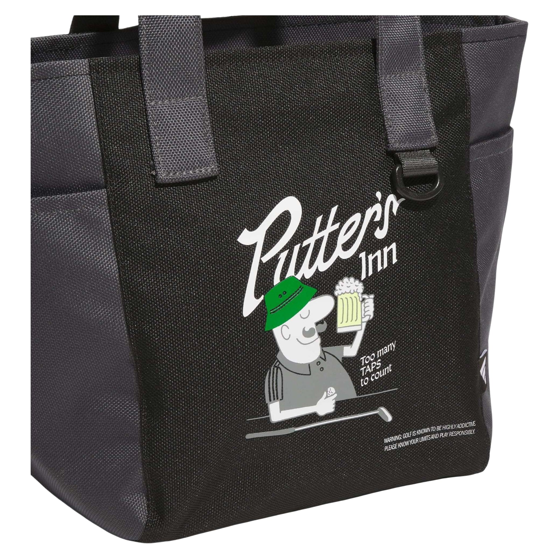 adidas Chip Driver Cart Tote Bag 'Black Grey Six' KF9357